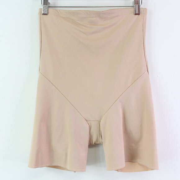 TC Shape Away High Waist Thigh Slimmer Shorts Warm‎ Beige Size 2x - Picture 1 of 4